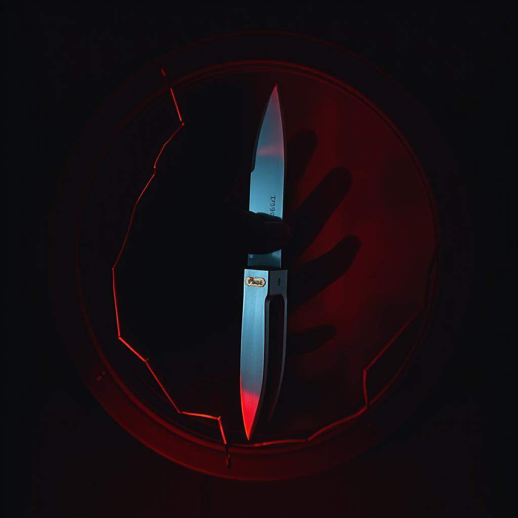 Blutiges Messer, mein Freund