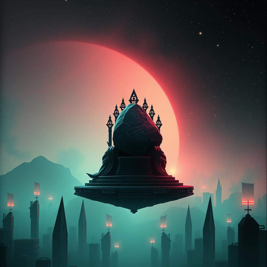 Just riders on a cosmic stone