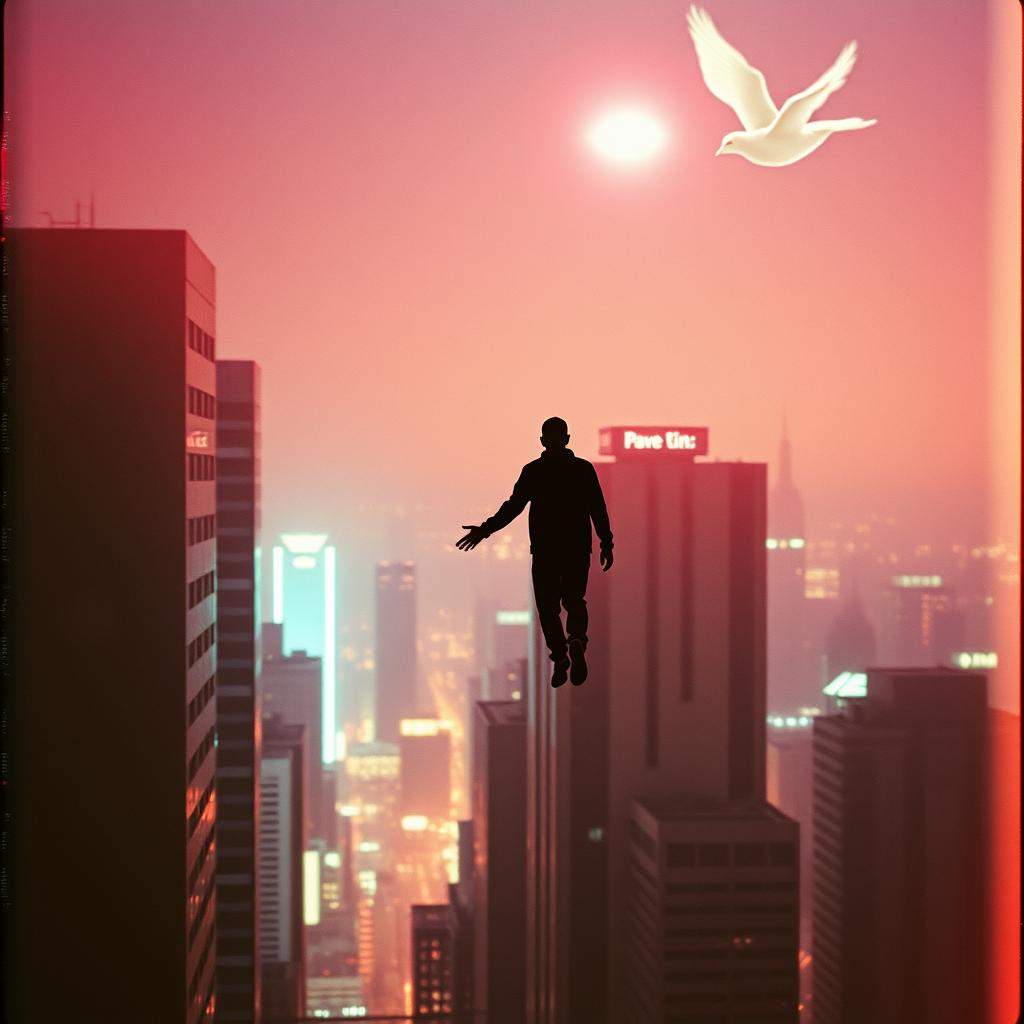 Wie ein Engel fliegen