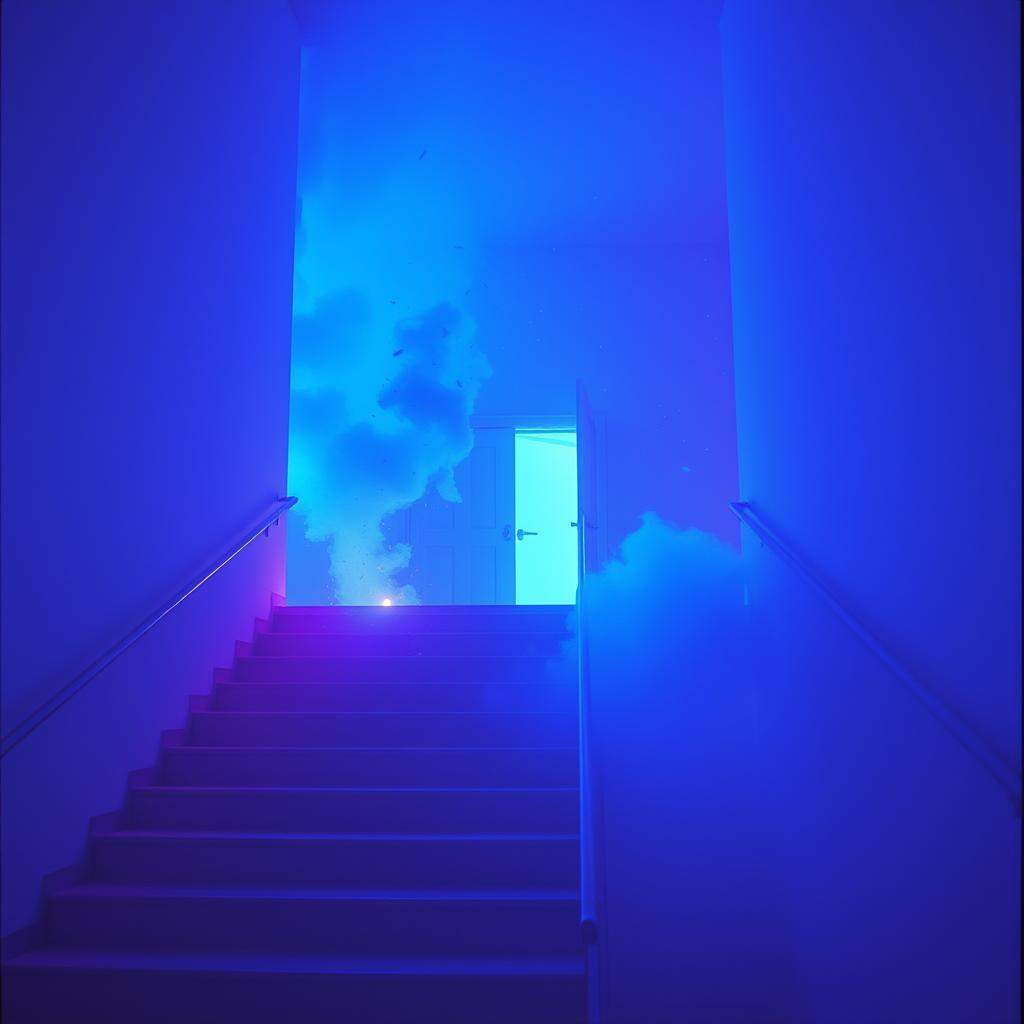 Feuerwerk im Rückspiegel