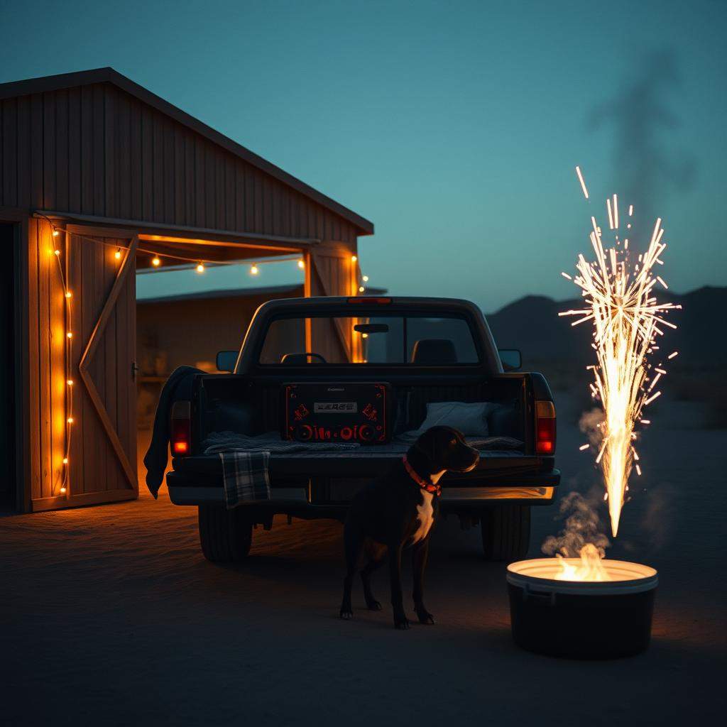 Feu de Camp & Gros Drapiau