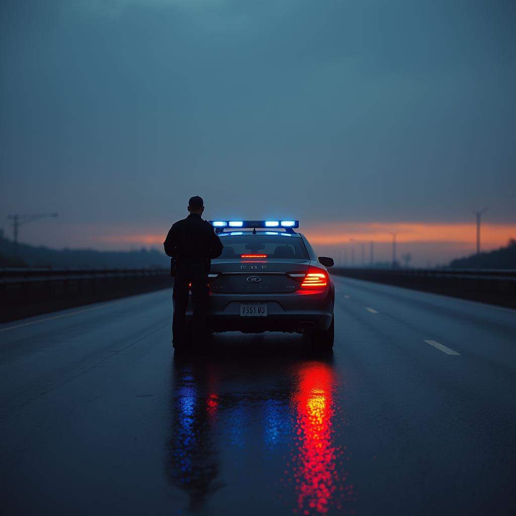 Salute the Red and Blue Lights