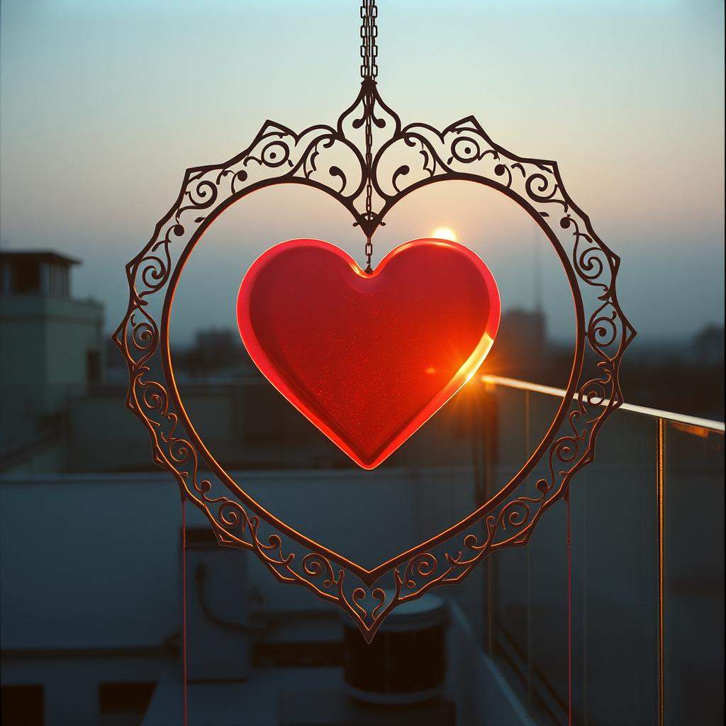 심장은 슬픔에 잠겨