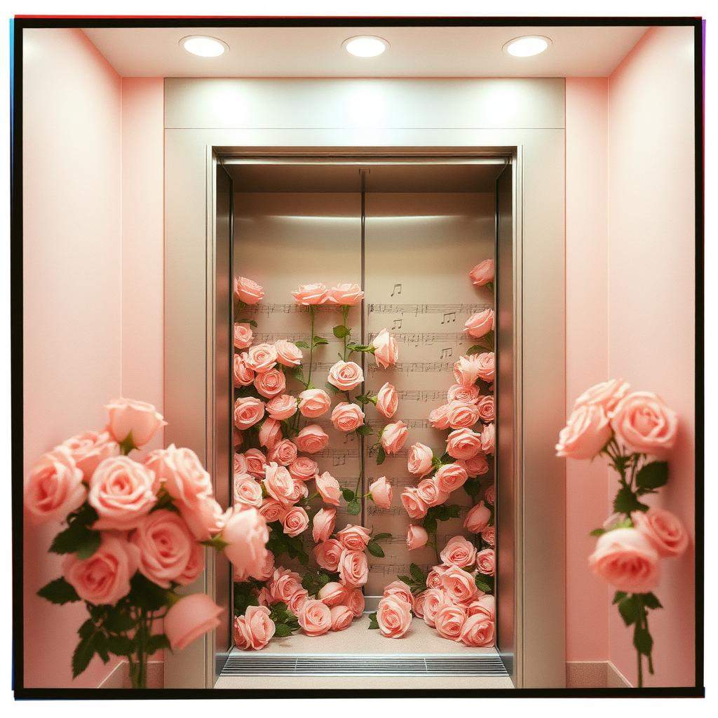 Viagem de elevador acaba em amor