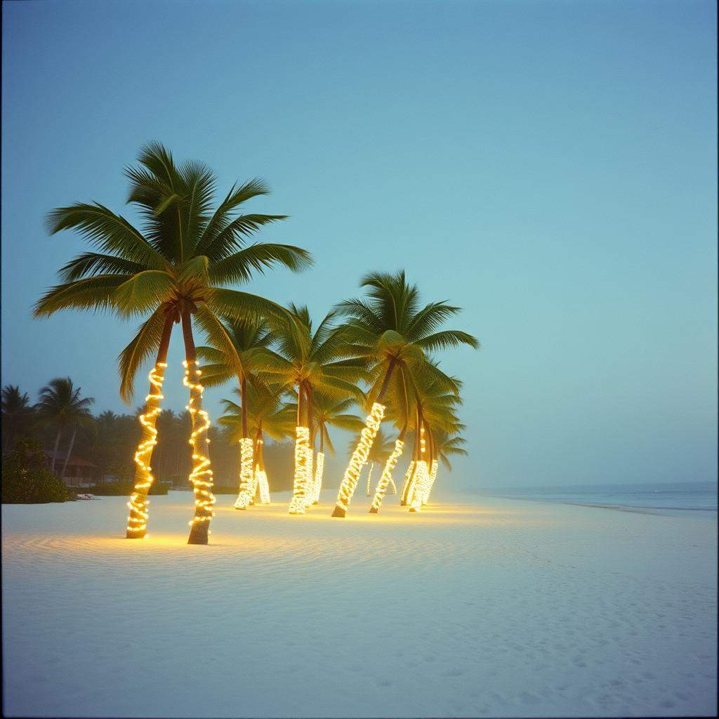 Snow-Kissed Island Love