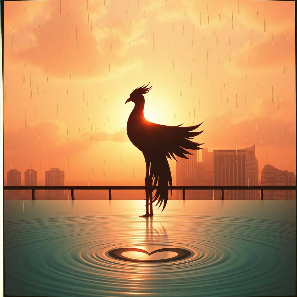 Phoenix in the Rain