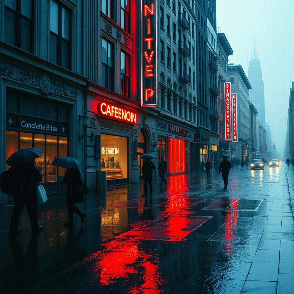 The Rain Falling Down (Nearly a Torrential Downpour)