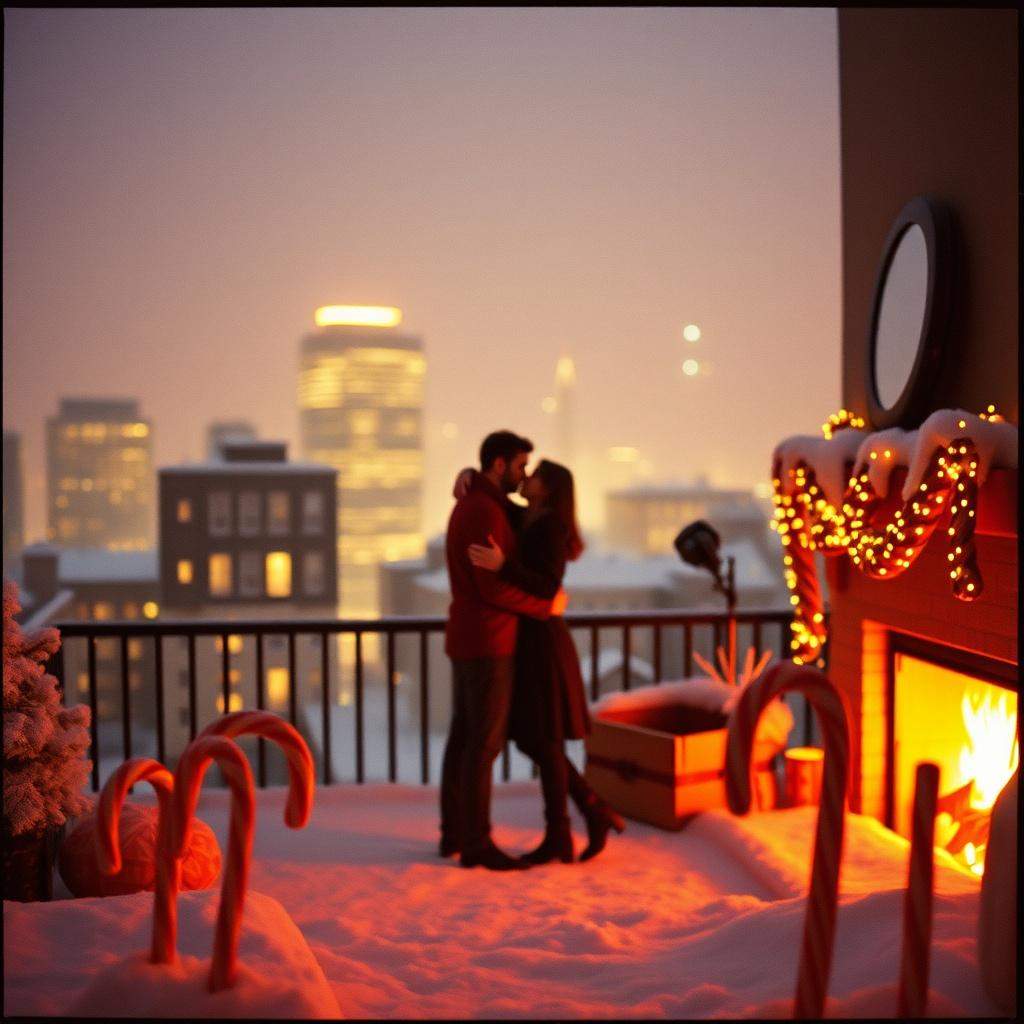 Kiss Me Under Christmas Lights