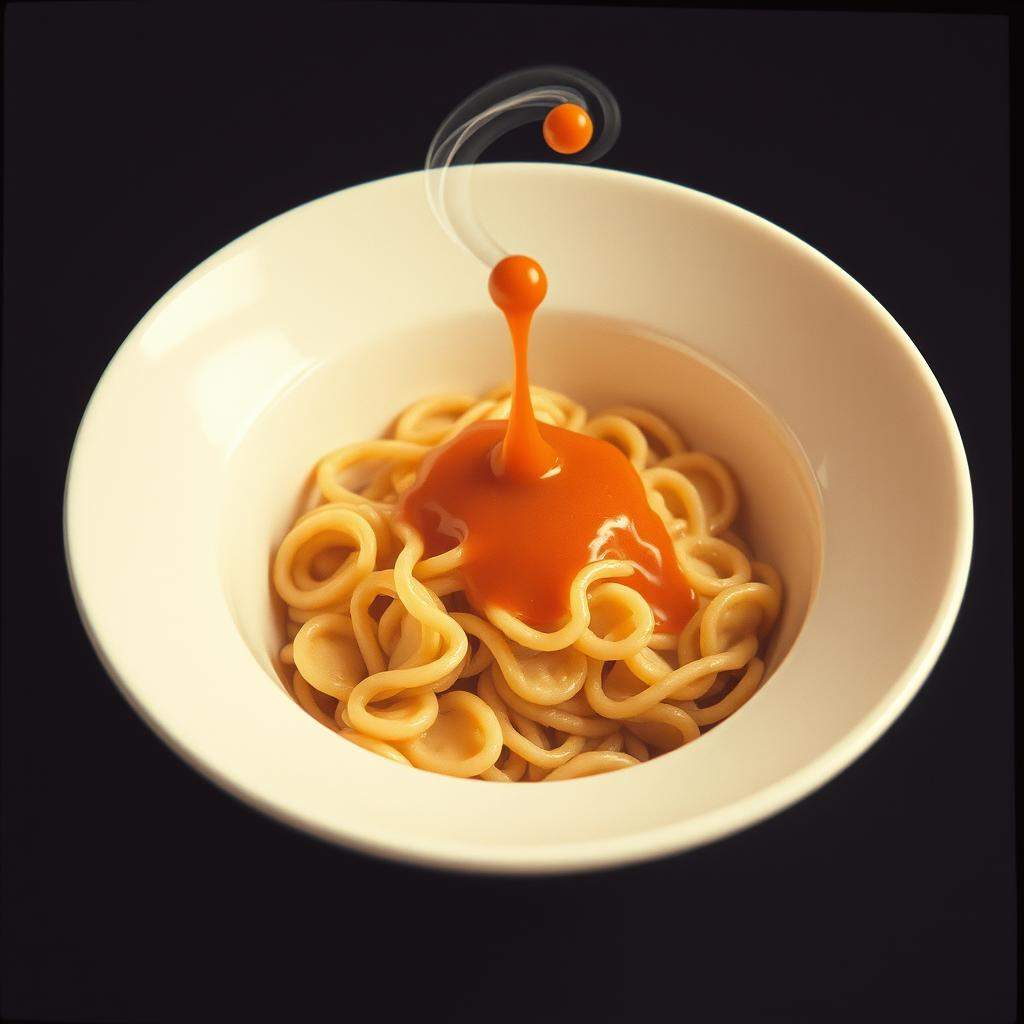 Spätzle mit Soße