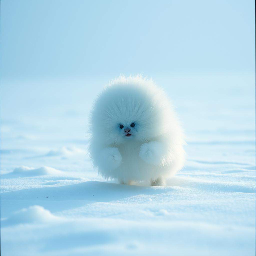 Winter the Fuzz Ball