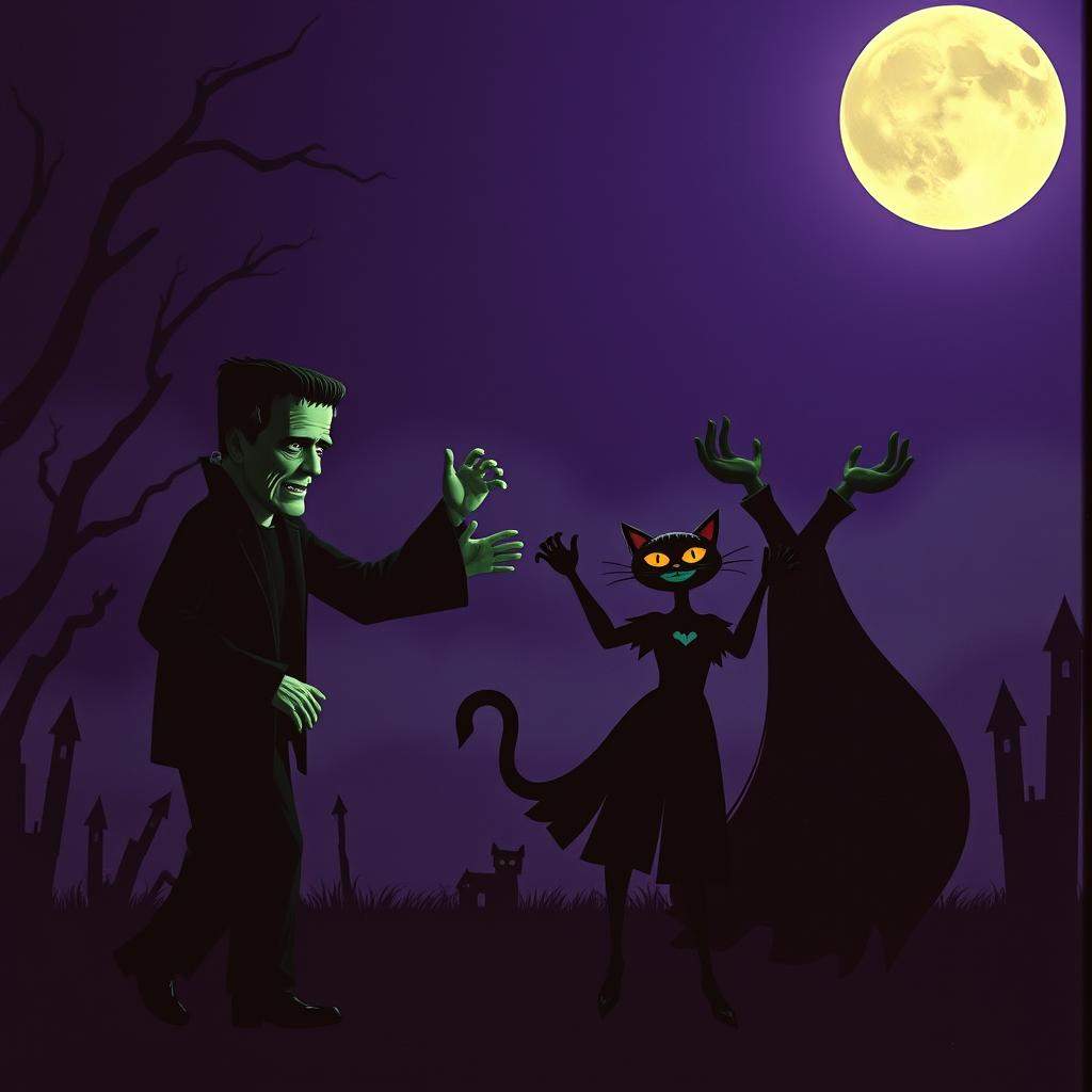 Batman, Wolfman, Frankenstein or Dracula (Cover)