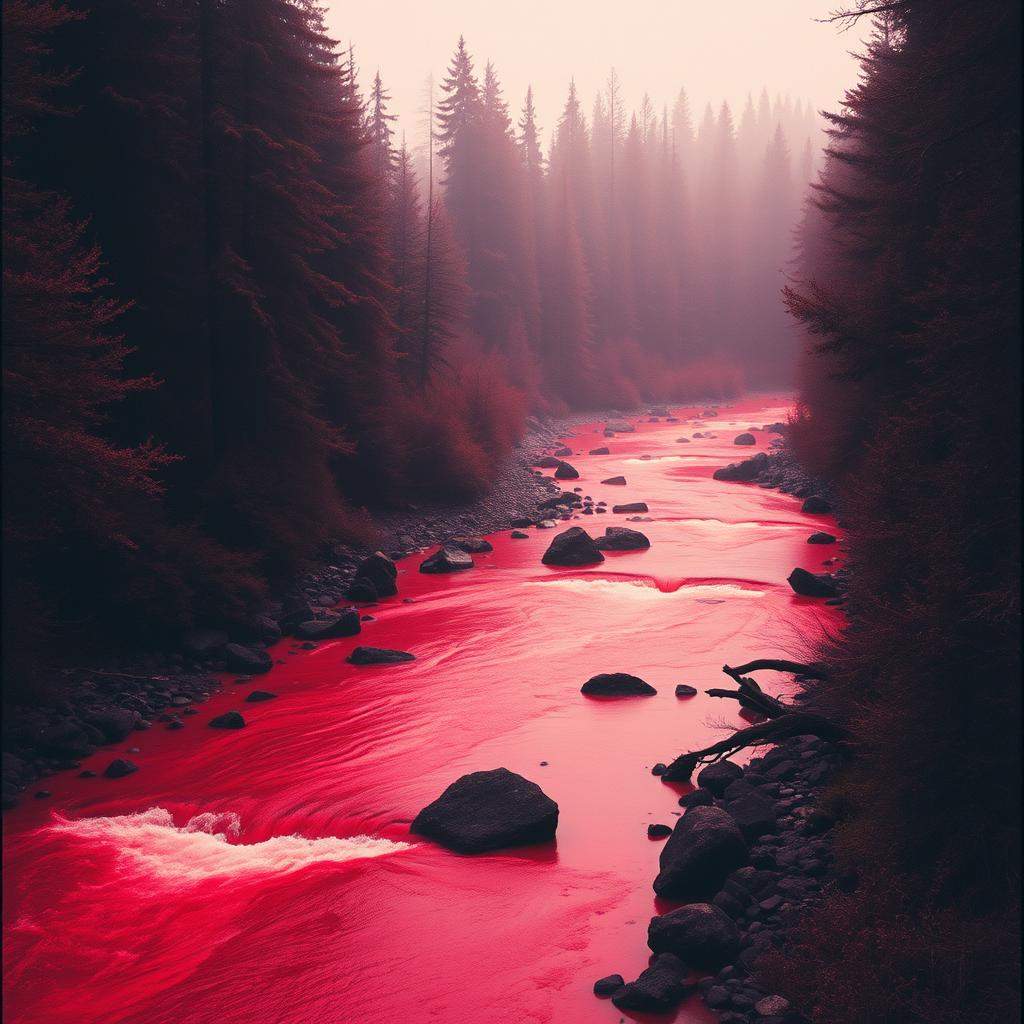 Red Falls of the Heart
