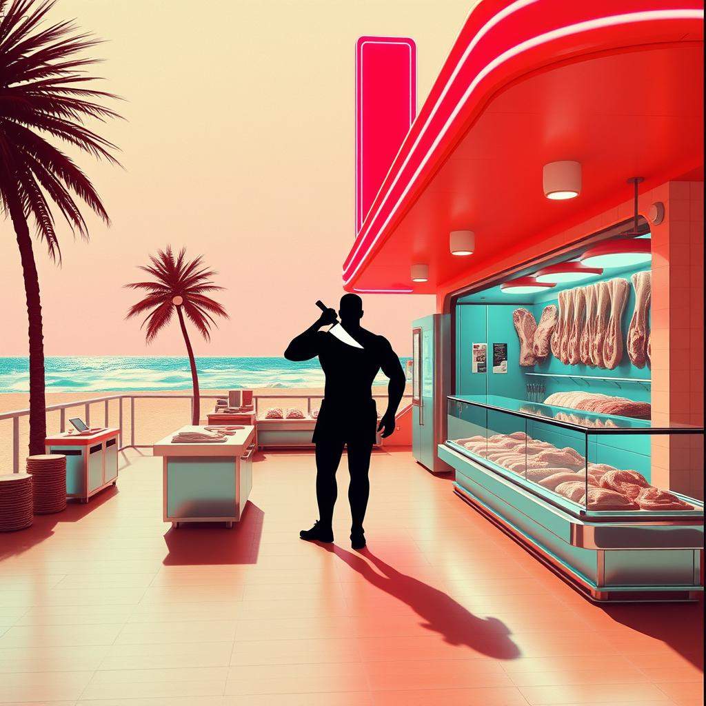 Die Fleischtheken-Fachkraft