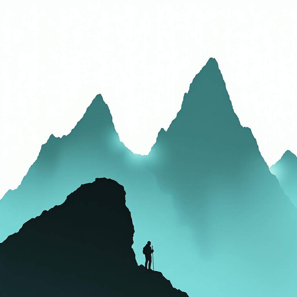 Nur du und die Berge