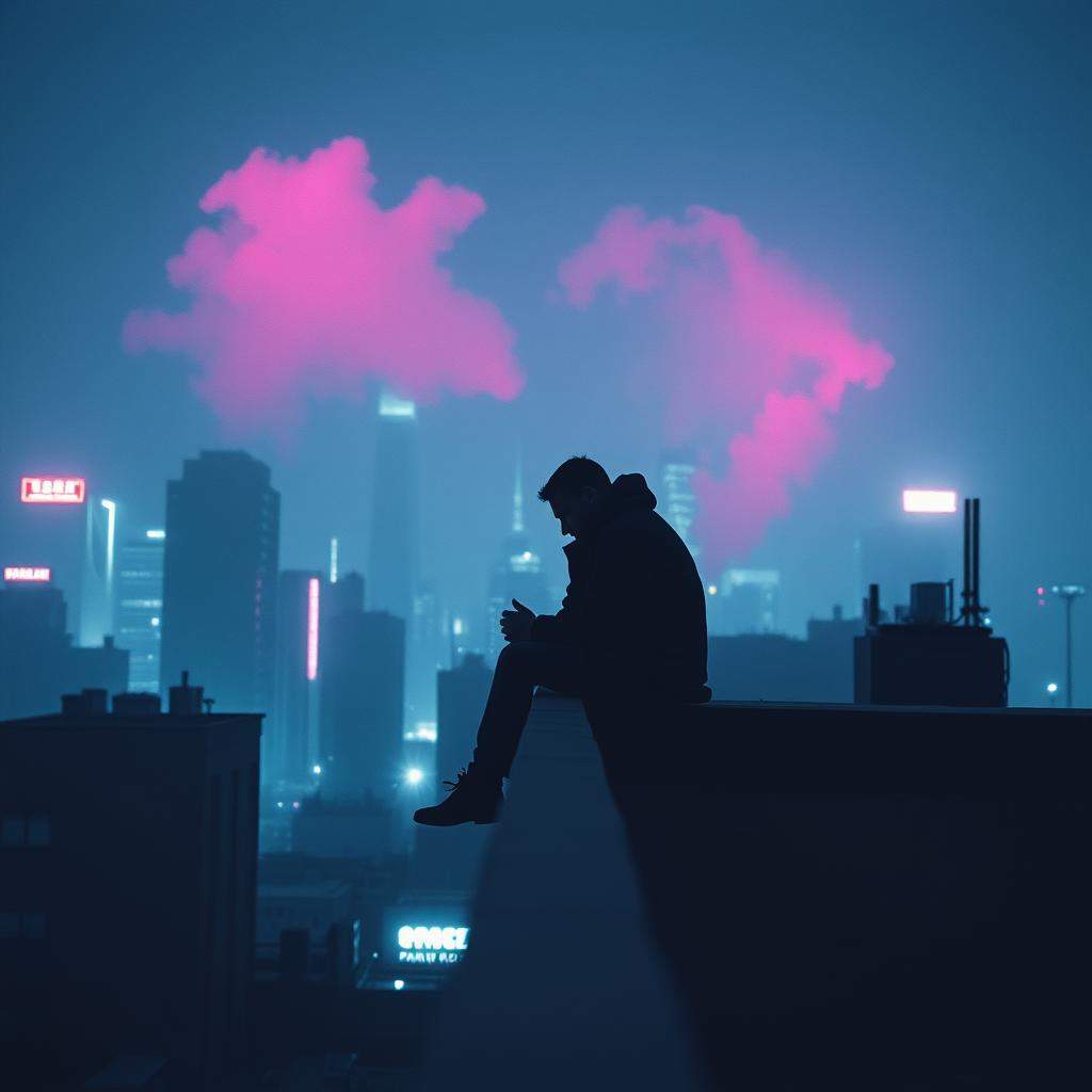 "Late night silence"