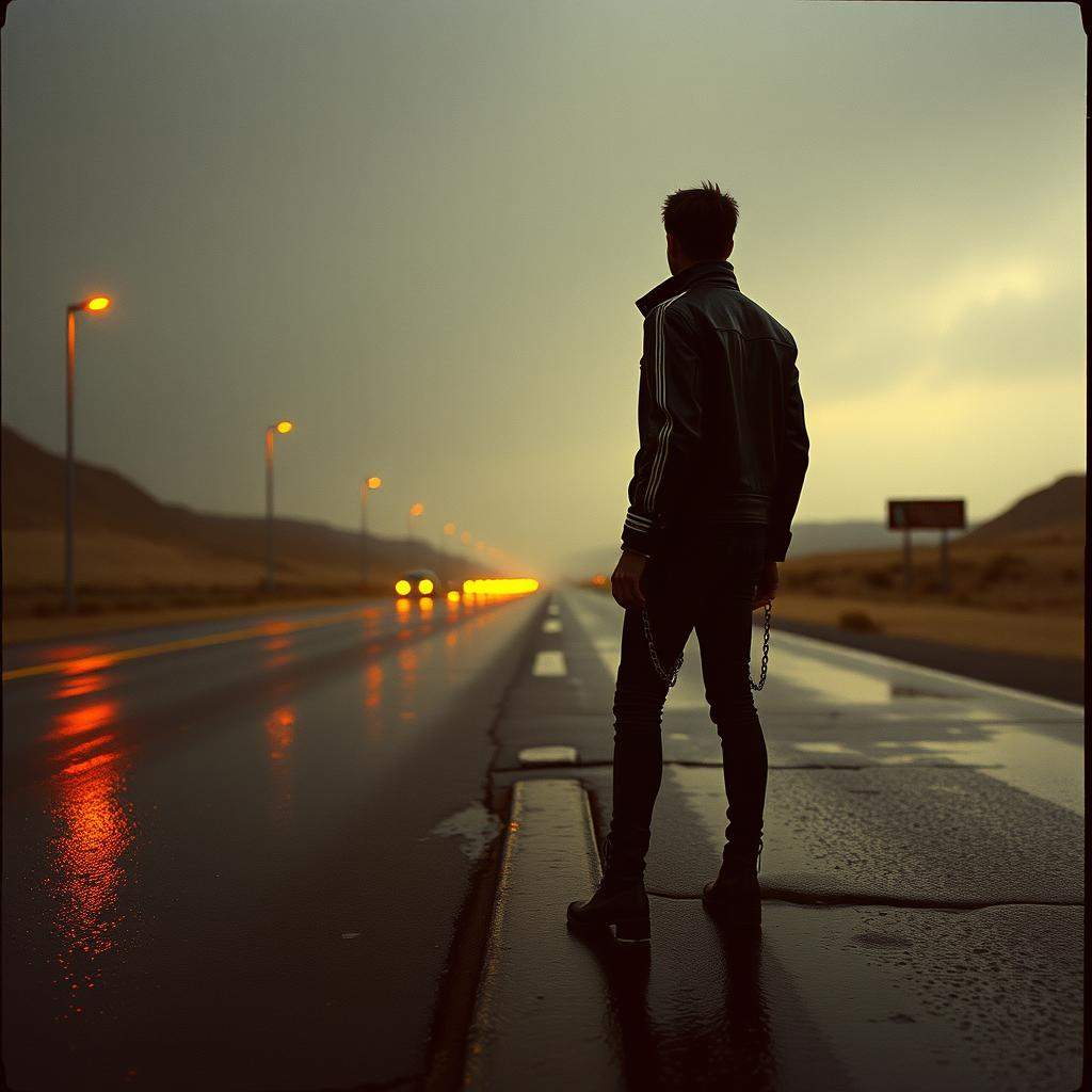 The Man in The Long Black Shadow