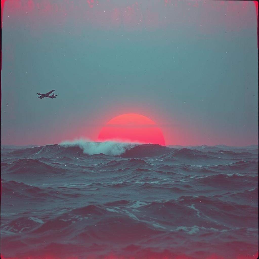 Blood Dropping the Ocean