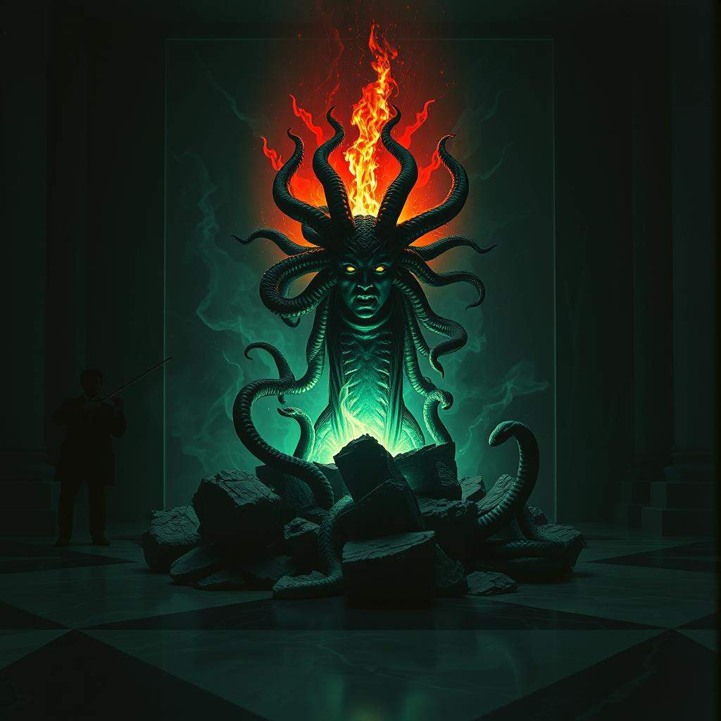 Medusa la maldición de piedra