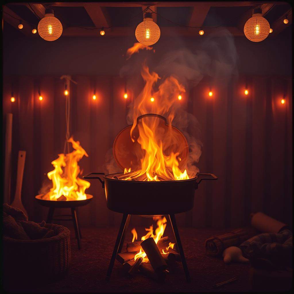 Fire & Feast (Valhalla Vibes)