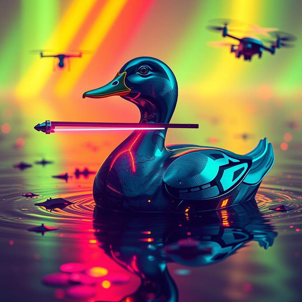Cyborg Duck's Techno Quack