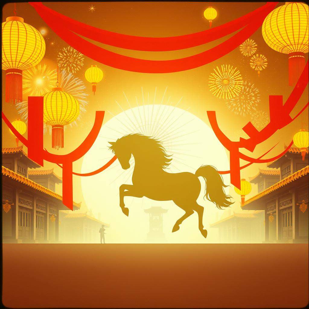 《骏马迎财年》