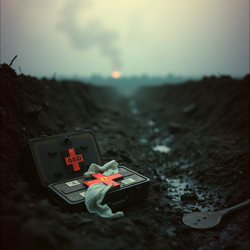 Prajurit Medis di Parit