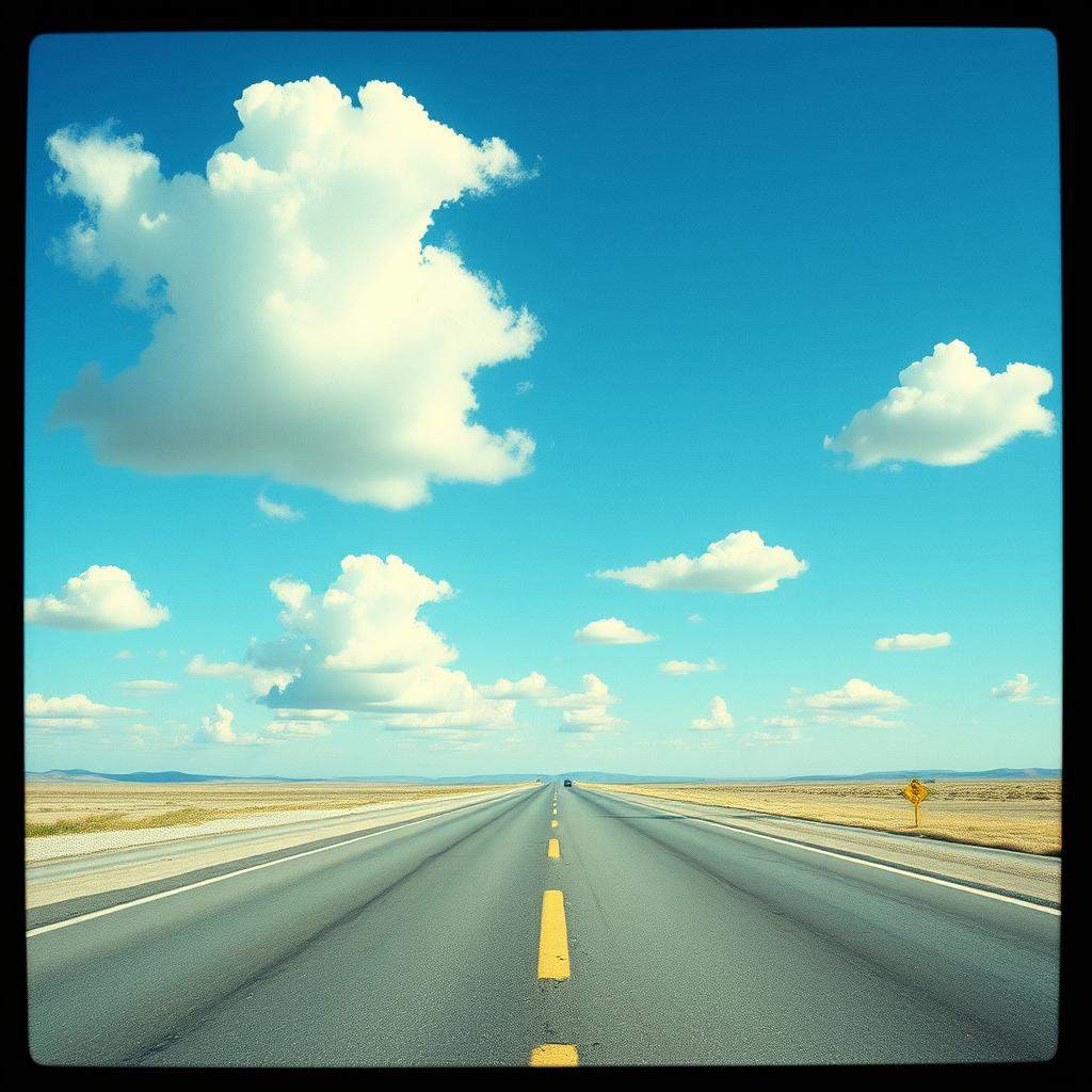 Driving Towards Those Big Blue Skies