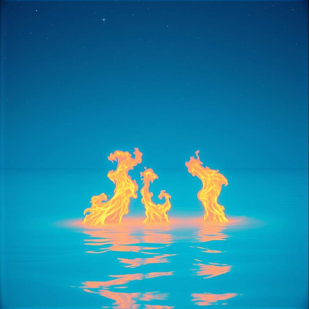 Blue fire
