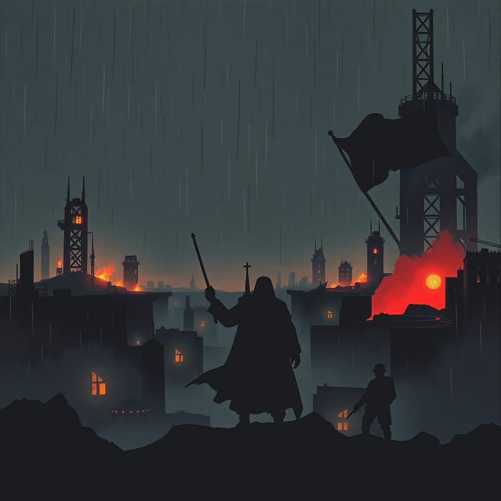 Ascheregen über Teheran