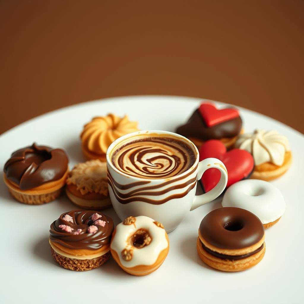 Coffee, Dessert, and Chocolate