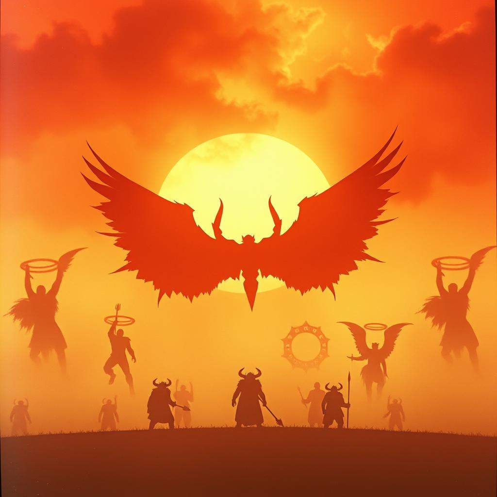 Flaming Arrows in the Mist