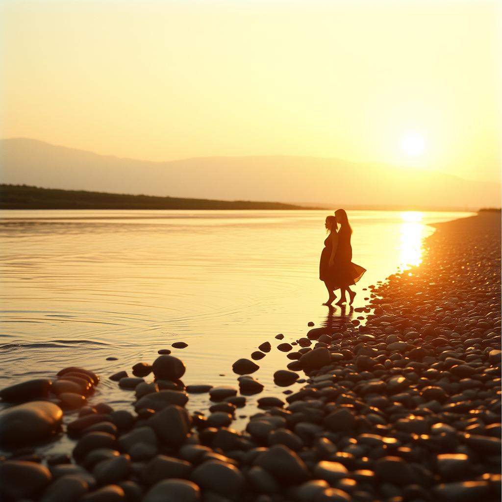 Barefoot in the Stream