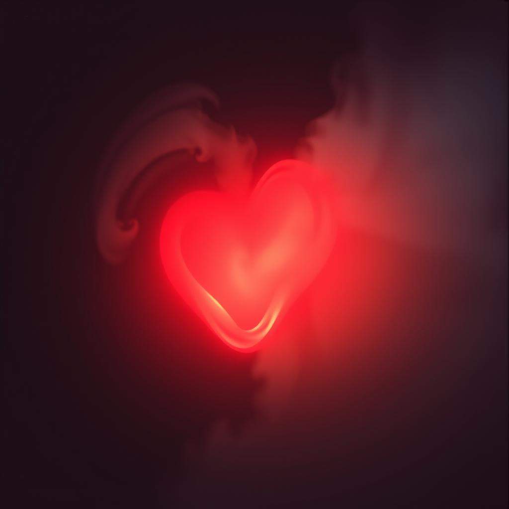 Flammendes Herz