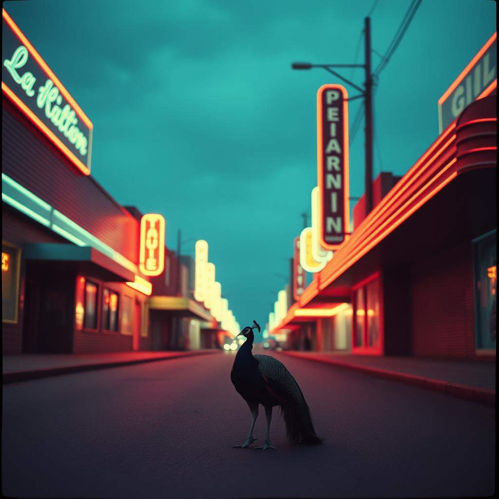 Teal and Black House