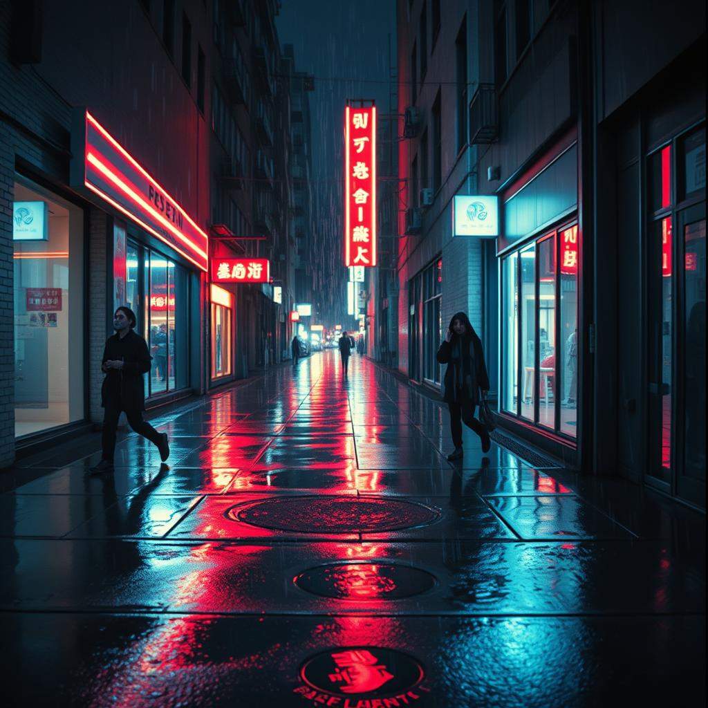 The Rain Falling Down (Nearly a Torrential Downpour)