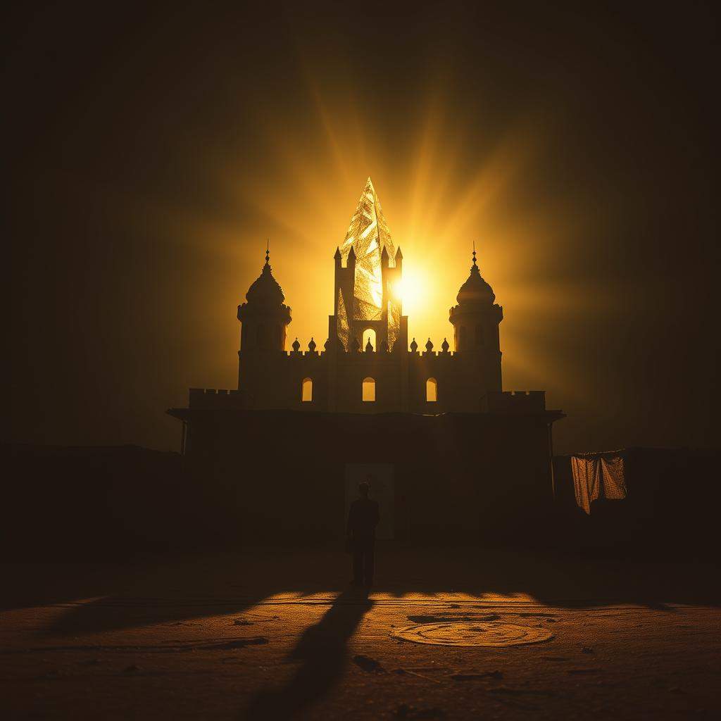 O castelo que veio da lona