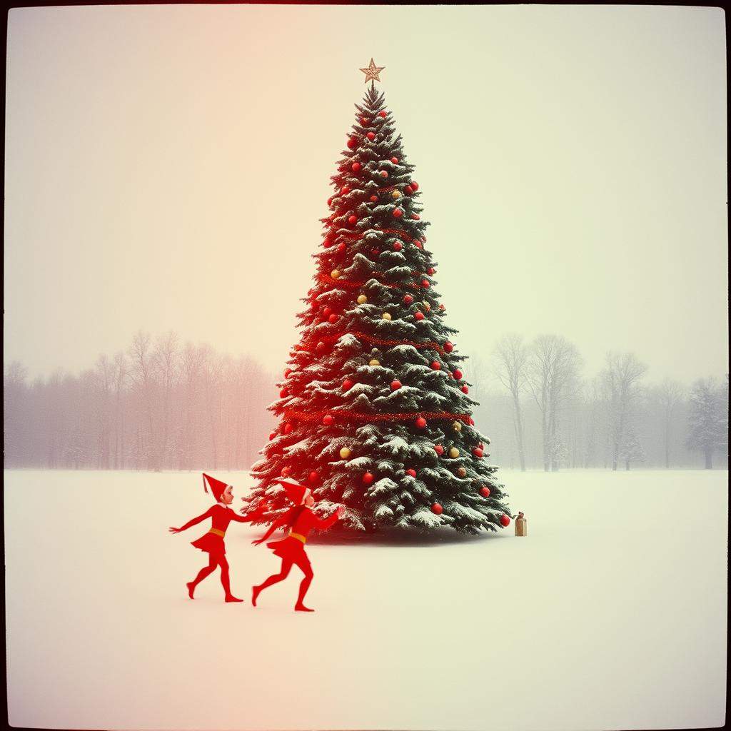 Country holiday dancing