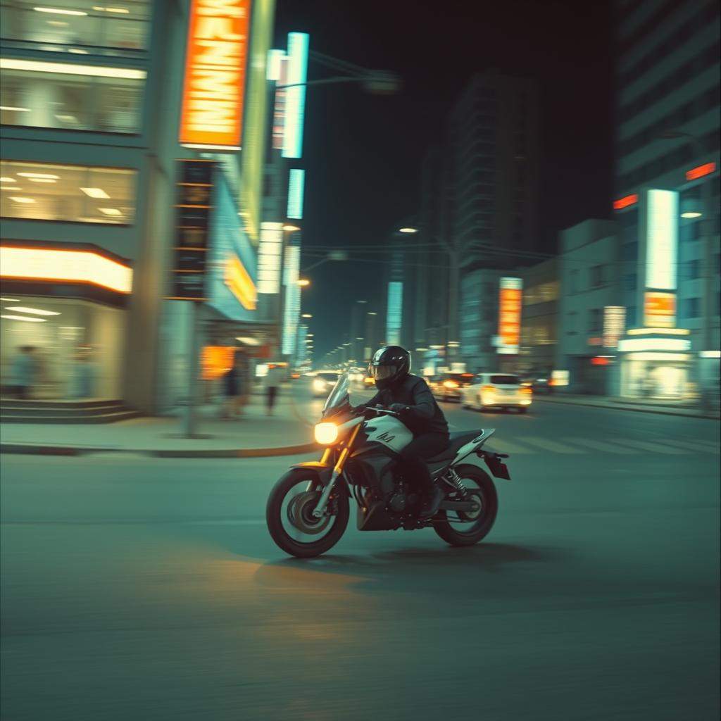 Midnight Speed: Flight on Wheels