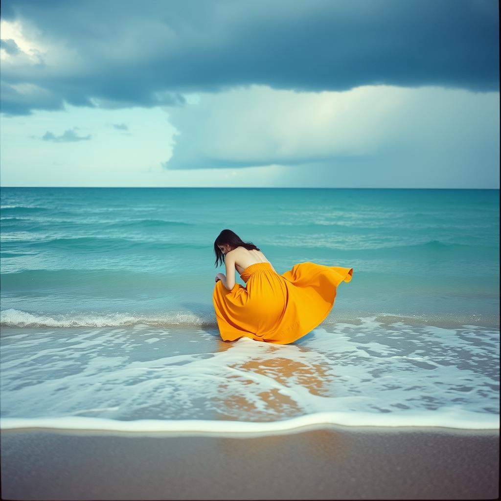 Minha prima sofrendo