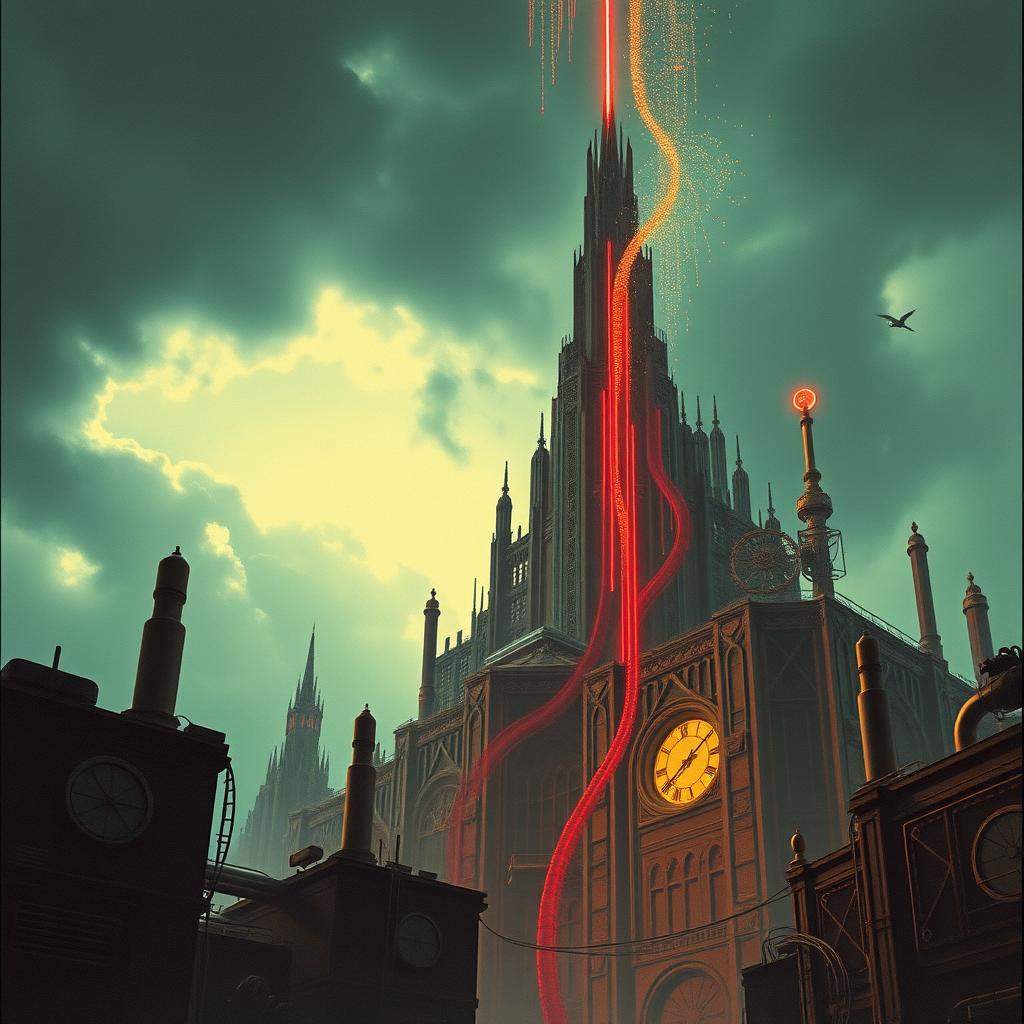 Hi Resolution screams from wicked binary souls fearful of the Titan