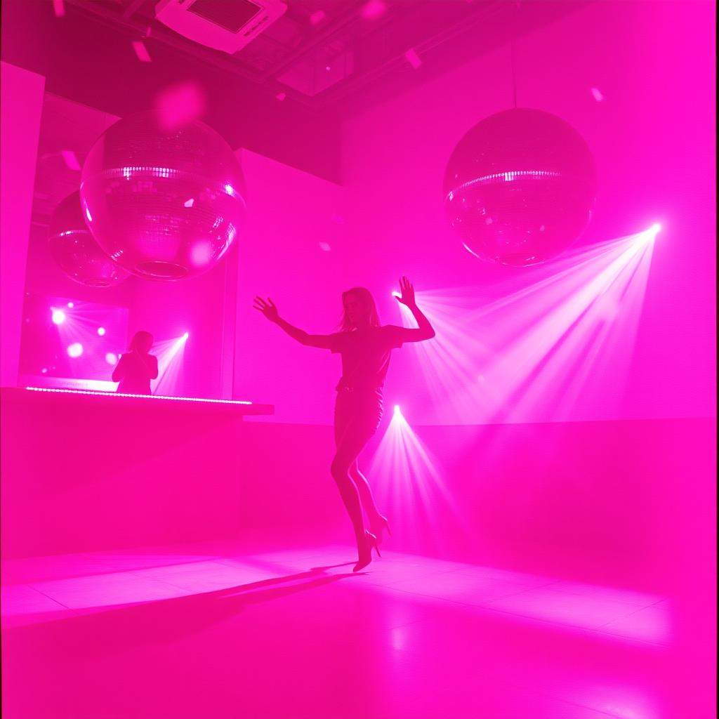 Crazy auf der Tanzfläche