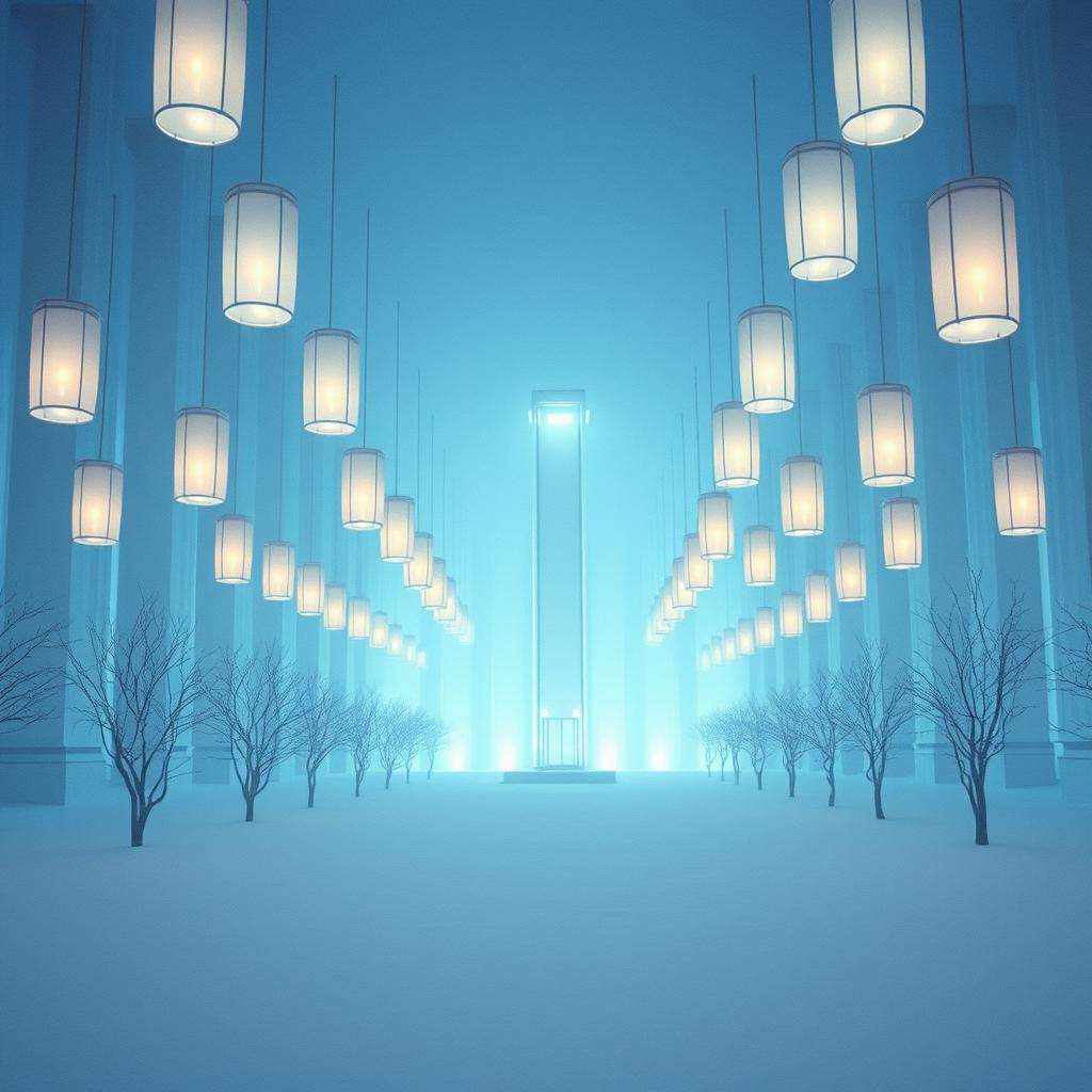 Paper Lanterns in the Blizzard