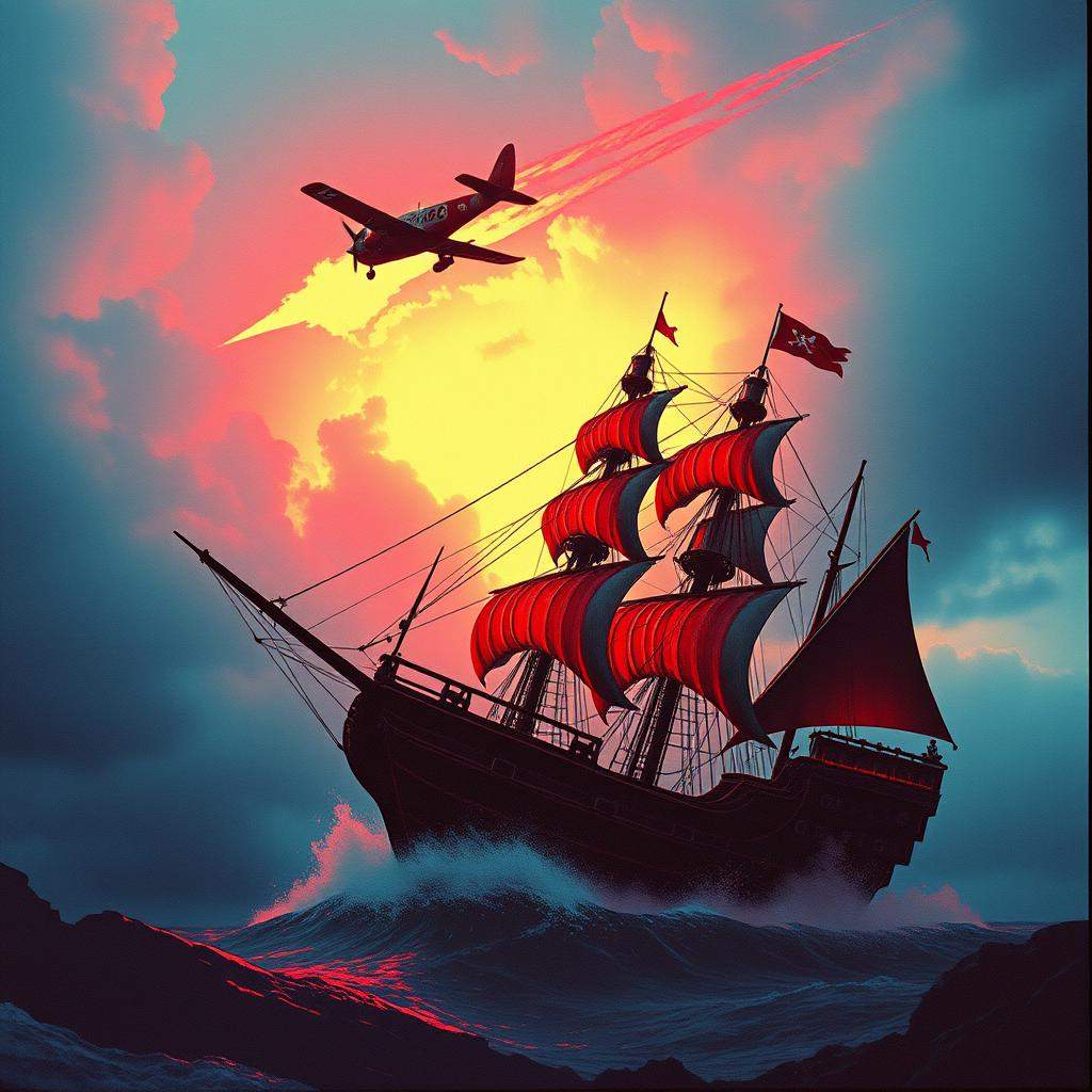 Clash of Legends: Blackbeard Vs The Red Baron