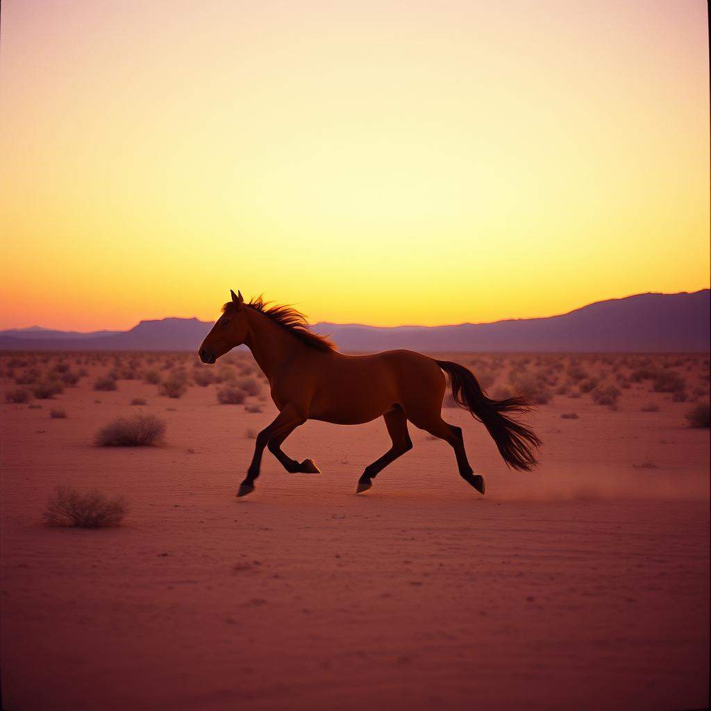 Wild horse love
