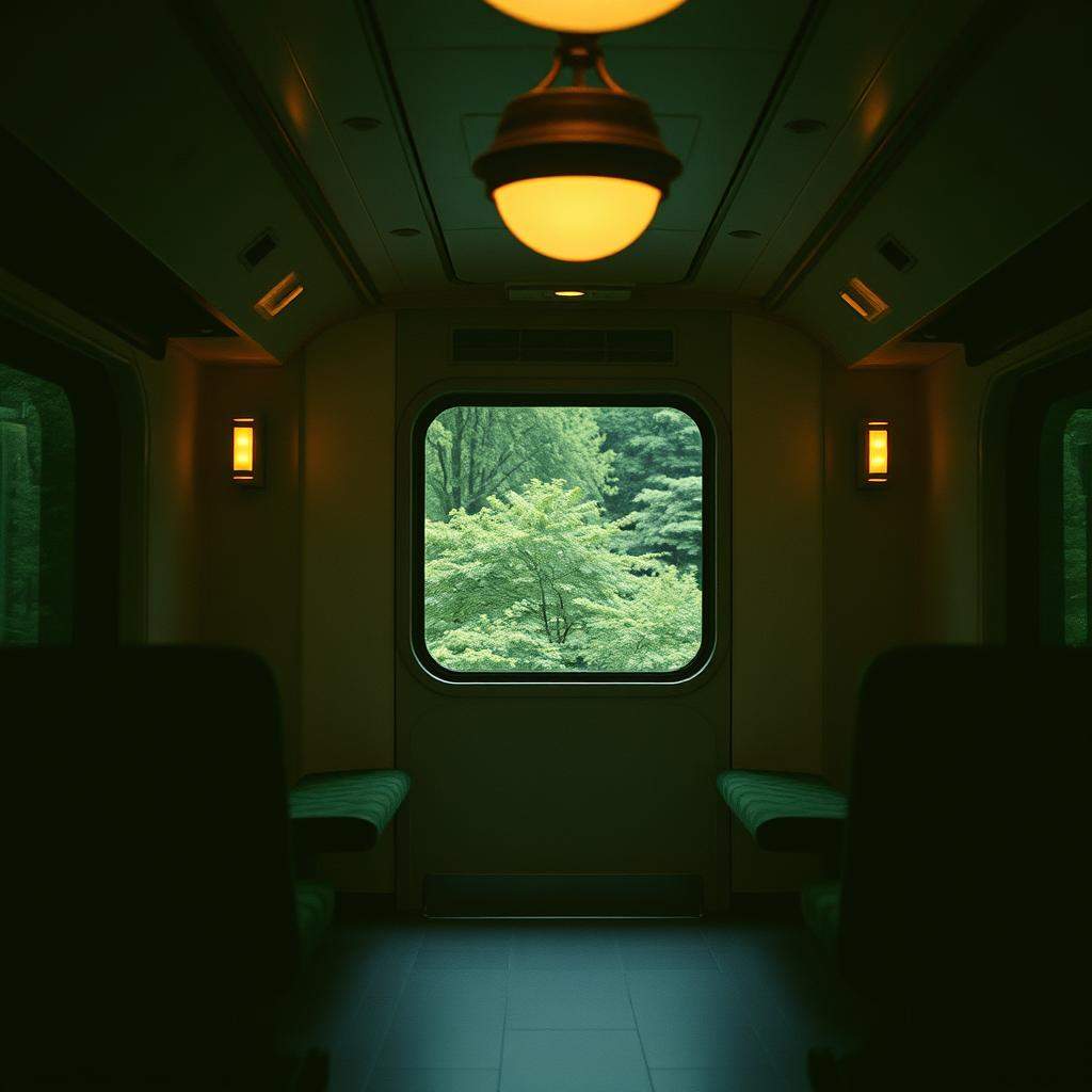 On the train