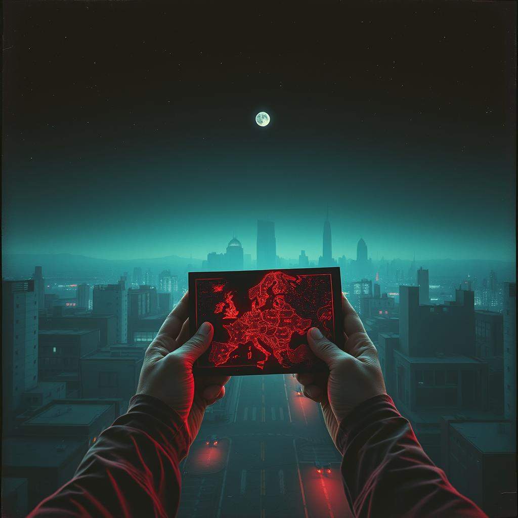 Nacht über Deutschland