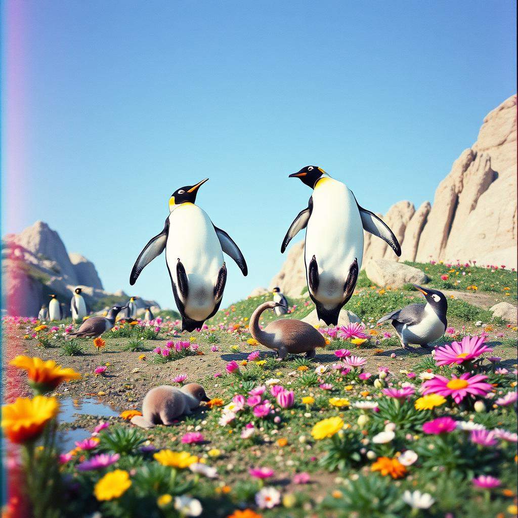 You know what's fun? When penguins do backflips