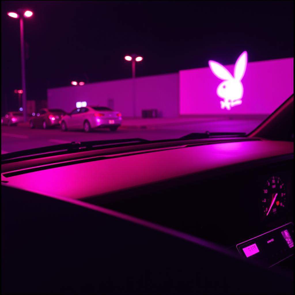 Playboy on the Dashboard