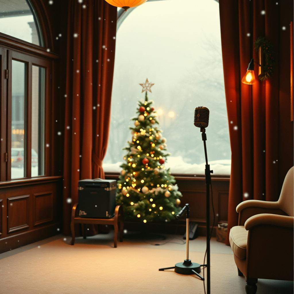 Snows falling for you Ingrid