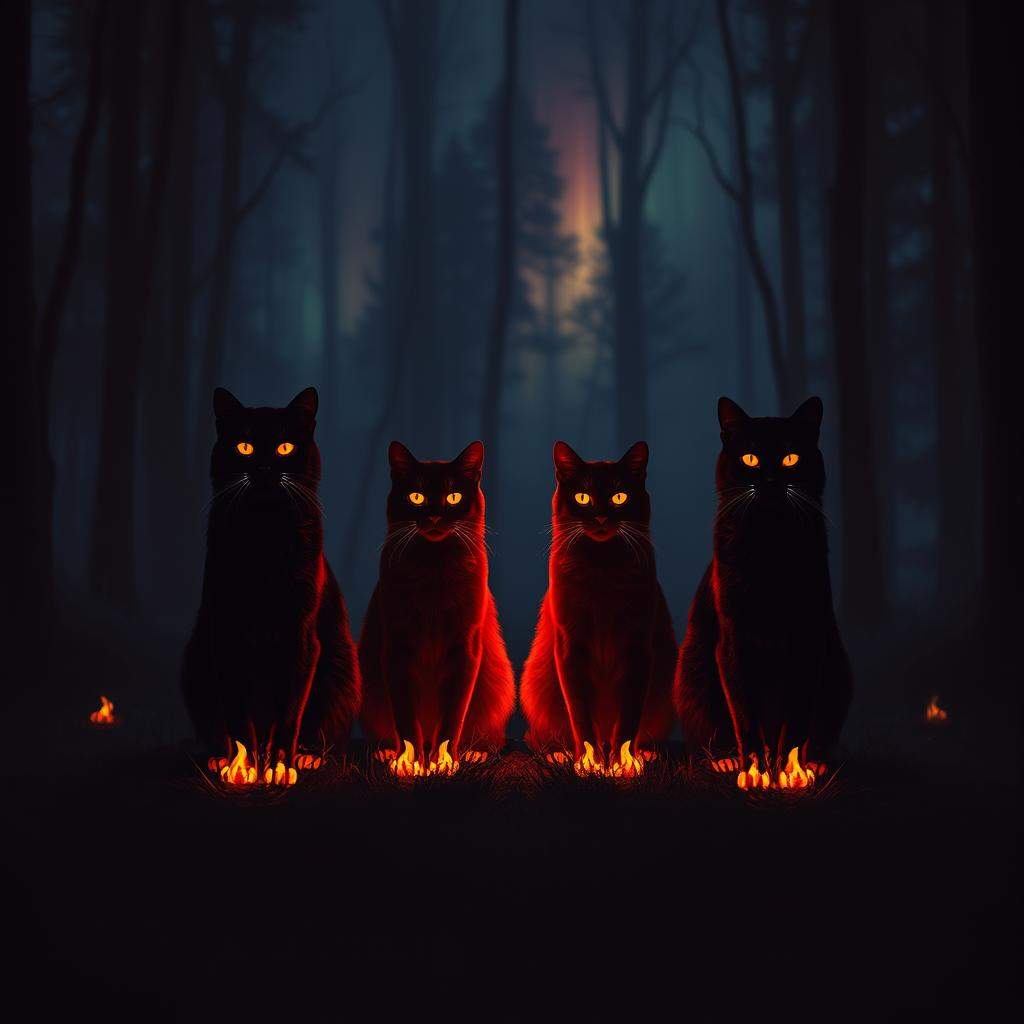 Cats of Fire